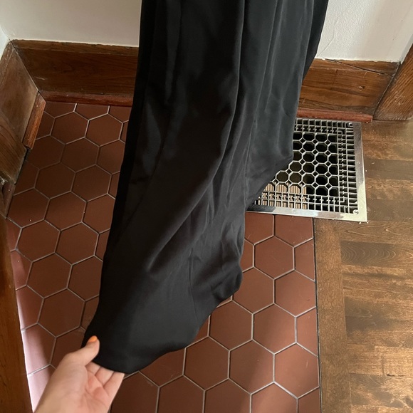 EUC Fitted Black Abby Paris Bridesmaid/ Evening Gown size 2 - Picture 3 of 4